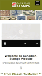 Mobile Screenshot of canadian-stamps.com